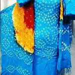 চুন্দ্রি বাটিক থ্রি পিস (সুতি)