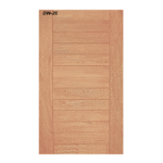 Mahogony Exclusive Door (DW-20) 39" x 82" - Image 2