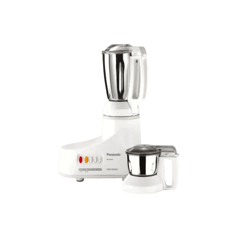1 Panasonic Mixer Grinder MX-AC210 (White) Panasonic Mixer Grinder