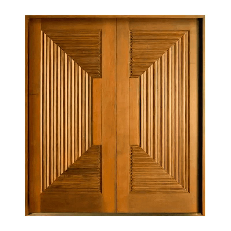DW 126 800 Mahogony Exclusive Double Door (DW-126) size -81″ x 82″ - Image 1