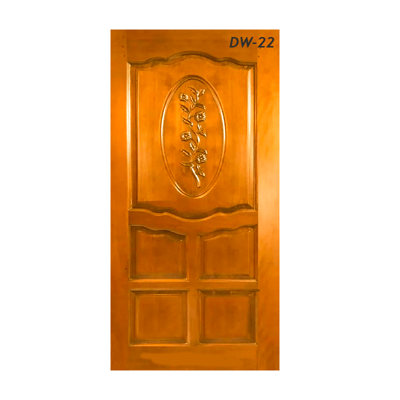 DW 22 trans Mahogony Exclusive Door (DW-22) 39" x 82" - Image 1