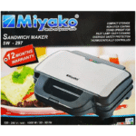 Miyako Sandwich Maker SW-297 WATTS 1000 - Image 2