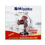 Miyako Re-Chargeable Fan KL-1022 P - Image 2
