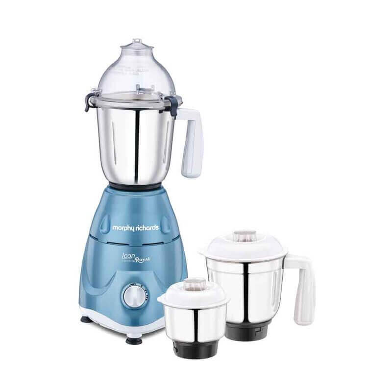 4 MRs MG Icon Royal – Sapphire Morphy Richards Mixer Grinder Icon Royal – Sapphire - Image 1