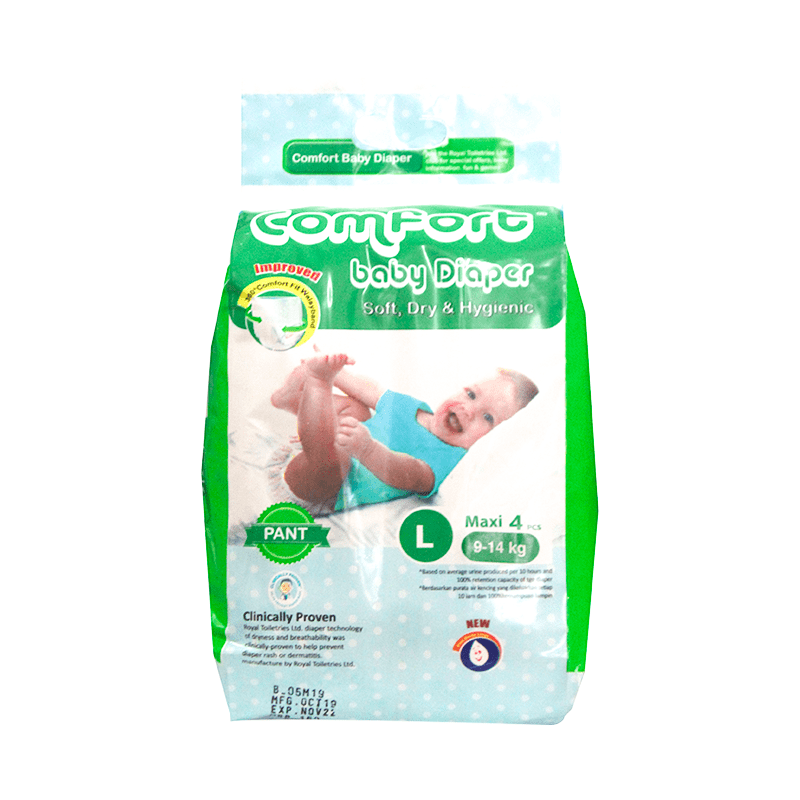 L 4pcs Diaper L 4pcs