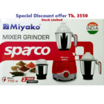 Miyako Sparco 750W 3 in 1 Mixer Grinder - Image 3