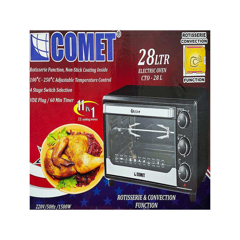 Comet Electric Oven - 28 Liter Comet Electric Oven - 28 Liter