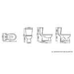 VERSO Commode (Stella) Normal Close Seat Cover "S"-Trap - Image 5