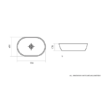 LIVIA Counter Top Basin (Stella) - Image 5