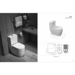 VOLGA Single Piece Commode (ROSA) - Image 3