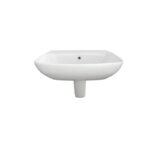 Thames 40 CM Half Pedestal Basin (ROSA) - Image 3