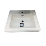 TOPAZ Wash Basin (58cm) with Pedestal (ROSA) - Image 2