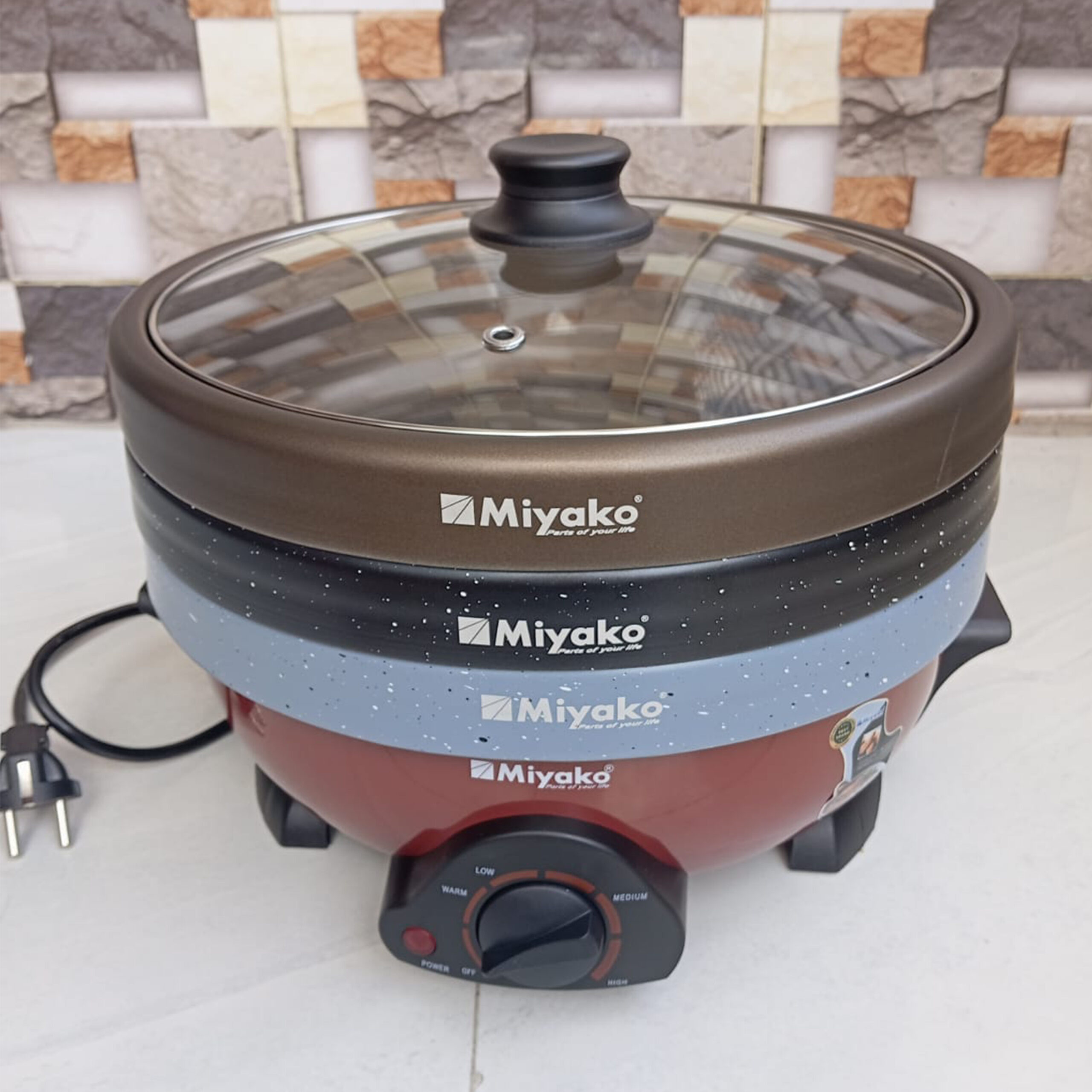 5 Liter 3 Pol Miyako 5 Ltr 3Pot Multi Cooker